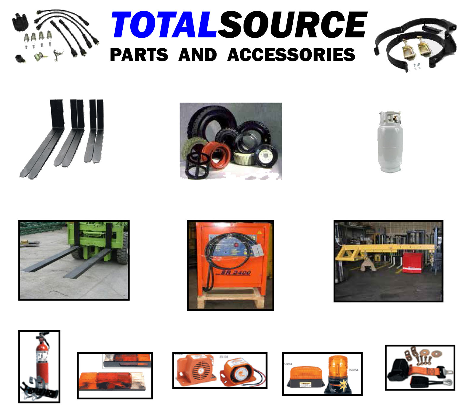 Forklift parts and hydraulics